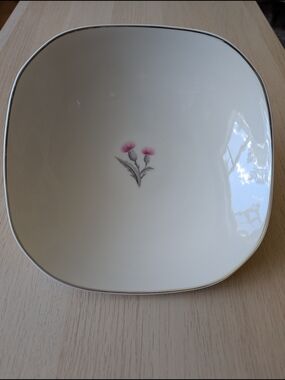 Vintage Serving Bowl - Castleton China Thistle Pattern